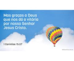 Por Cristo há vitória